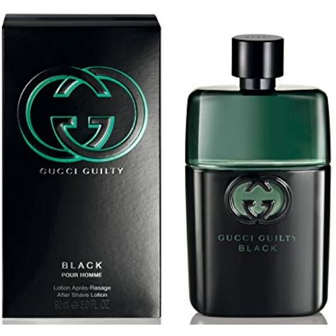 cheap gucci aftershave|gucci black guilty aftershave.